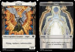 Copy (0054) // Avacyn (0060) Double-Sided Token (Commander Master)
